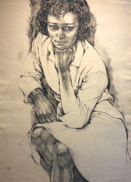 Barbara Swan, ‘Portrait of Anne Sexton’, ca. 1964