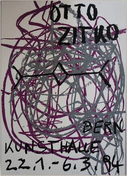 Otto Zitko, ‘kunsthalle bern, 4-teilig’, 1994