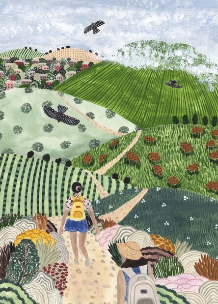Sara Boccaccini Meadows, ‘Wine Country Hike’, 2020
