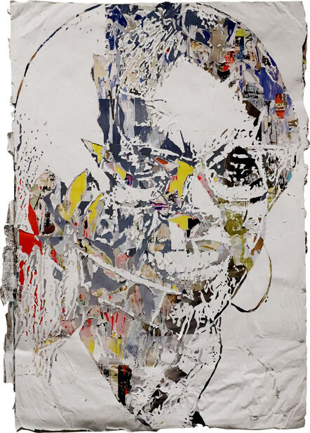 Vhils, ‘Reflection Series #05’, 2020