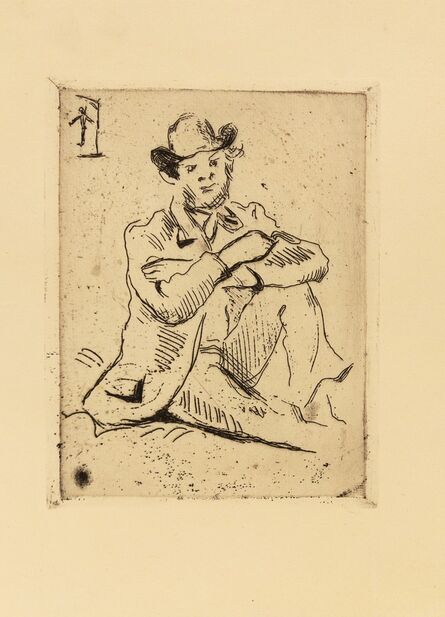 Paul Cézanne, ‘Portrait du peintre A. Guillaumin au pendu’