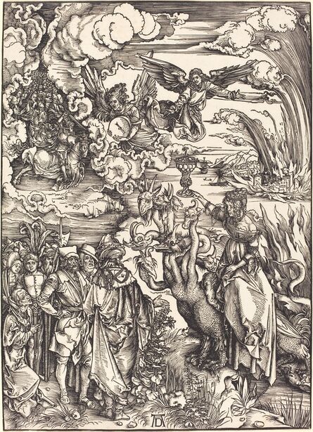 Albrecht Dürer, ‘The Babylonian Whore’, probably c. 1496/1498