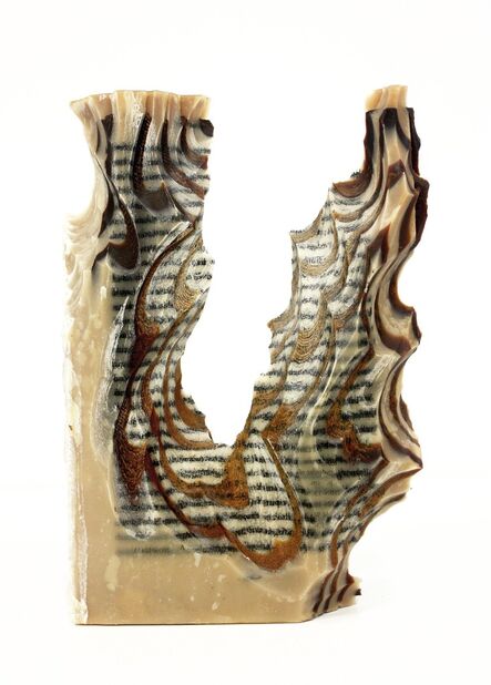 Jessica Drenk, ‘Carving 35 Reading our Remains’, 2015