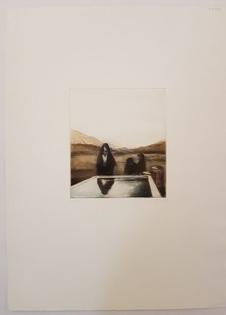 Werner Lichtner-Aix, ‘Girl at the Water Basin’, 1985