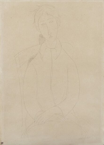 Amedeo Modigliani, ‘Figura femminile seduta’, 1918