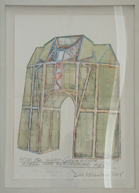 Dennis Oppenheim, ‘Study for Shirt Greenhouse’, 2005