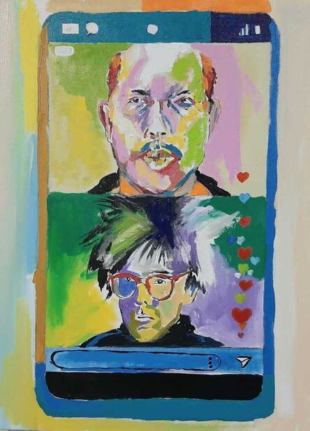 Robinson Oliveira, ‘Conversa com Augusto Herkenhoff e Andy Warhol’, 2020