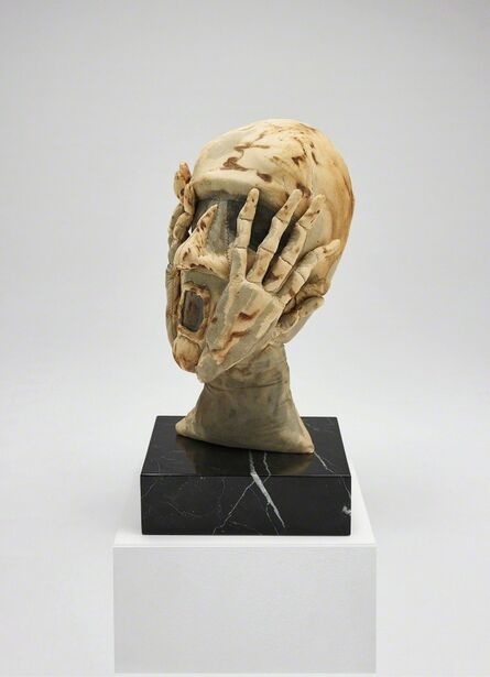 Eva Aeppli, ‘Untitled (Head with Hands)’, 1969 -1970