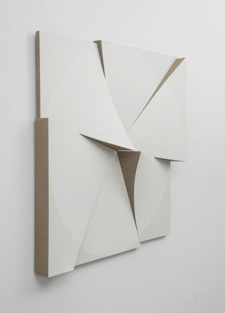 Jan Maarten Voskuil, ‘Roundtrip Pointless White on White’, 2018