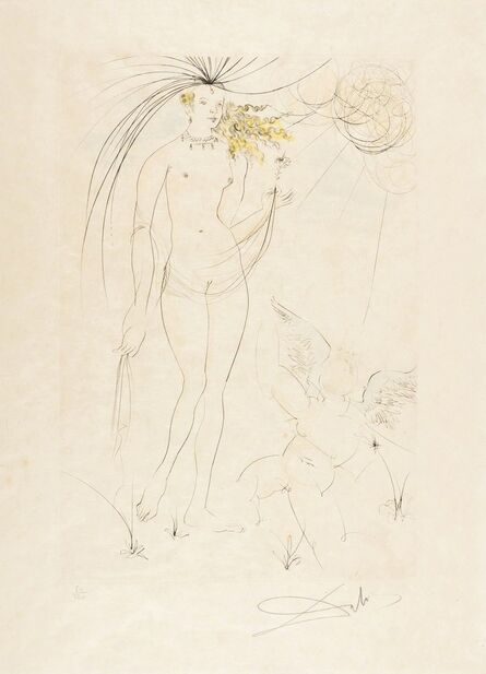 Salvador Dalí, ‘Vénus et l'Amour (M&L483b; Field 71-8D)’, 1971