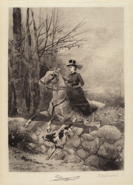 William Henry Shelton, ‘After the Hounds’, 1886
