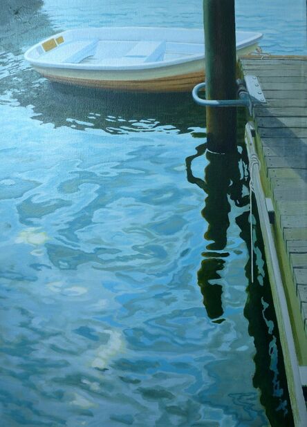 Patrick Kirwin, ‘Sunlight on Water with Boat’