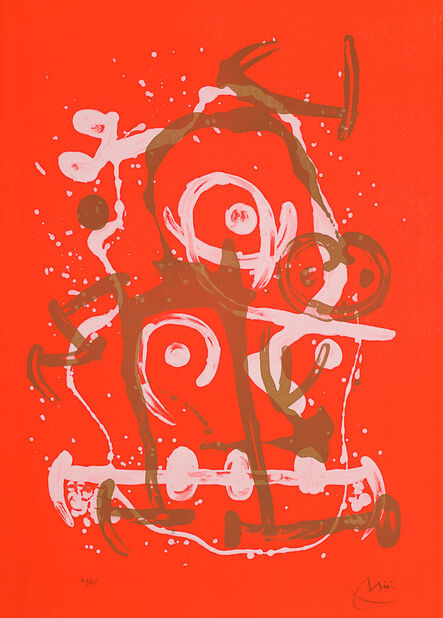 Joan Miró, ‘Chevauchée - Rouge et Brun (M.541)’, 1969