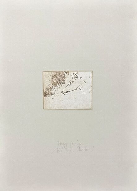Joseph Beuys, ‘Tränen: `Hirschkopf`’, 1985