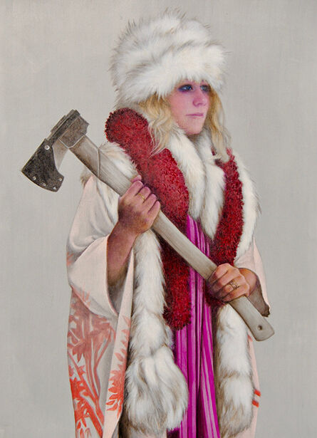 June Glasson, ‘Bride with Axe I’, 2020