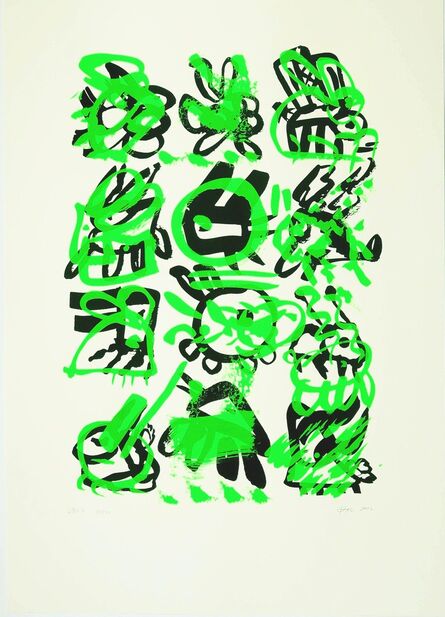 Eduardo Kac, ‘Lagoglyphs: The Bunny Variations #4’, 2007