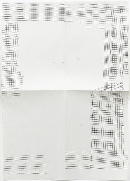 Sue Tompkins, ‘Untitled (Text reads: Yes or no)’, 2012