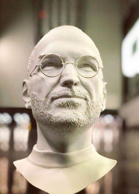 Sebastian Errazuriz, ‘Steve Jobs Bust’, 2018
