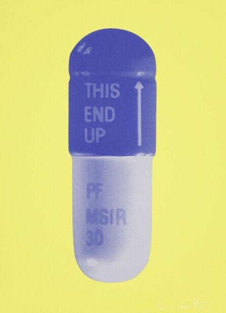 Damien Hirst, ‘The Cure, NeonYellow-FrenchLilac-Amethyst’, 2014