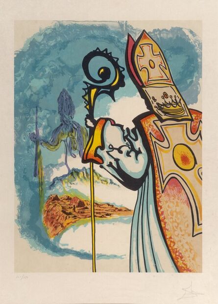 Salvador Dalí, ‘King Richard, from Ivanhoe’, 1978