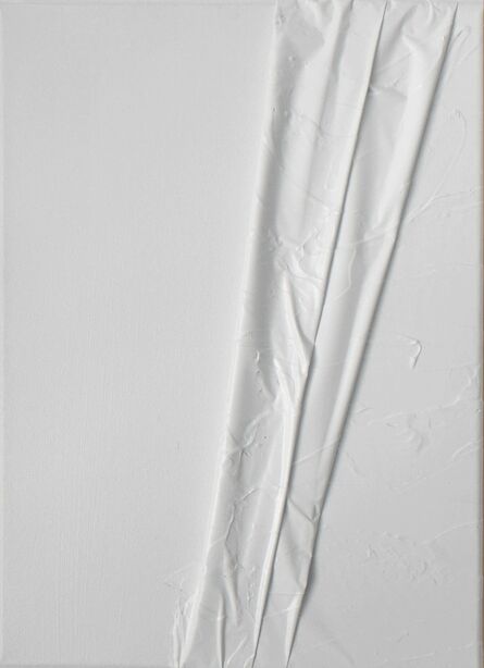 Alberto Gil Cásedas, ‘PW6 (XIII) AA. Prueba de Leucofobia: Blanco sobre blanco (Leukopfobia test: White on white)’, 2019