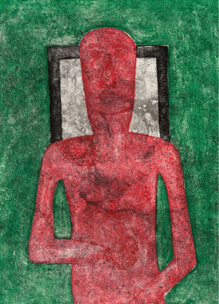 Rufino Tamayo, ‘Hombre Rojo’, 1976