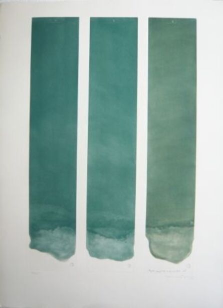 Joan Hernández Pijuan, ‘Tres color per a un espai (Gestural, Abstract, Composition Spain, Catalonia)’, 1977