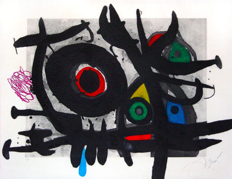 Joan Miró, ‘L'Oiseau destructeur’, 1969, Print, Etching and Aquatint in Colors, BOCCARA ART
