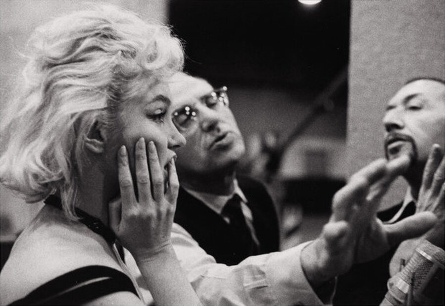 Marilyn Monroe on the Set