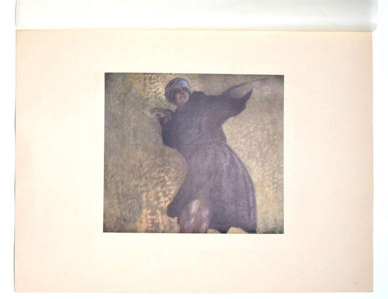 Franz von Bayros, ‘Die Tanzerin Gertrud Bodenwieser’, Early 20th Century, Print, Héliogravure on cream-colored cardboard, Wallector
