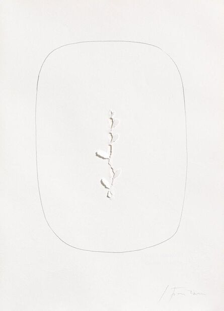Lucio Fontana, ‘Untitled. From Apocalissi e sedici traduzioni’, 1965