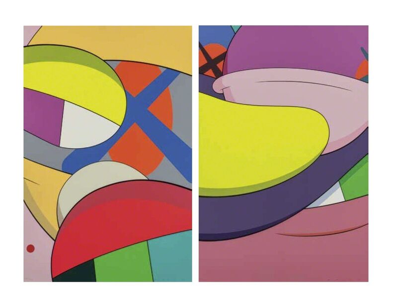 KAWS, ‘From No Reply (two works)’, 2015, Print, Silkscreen on paper (each), Heritage Auctions