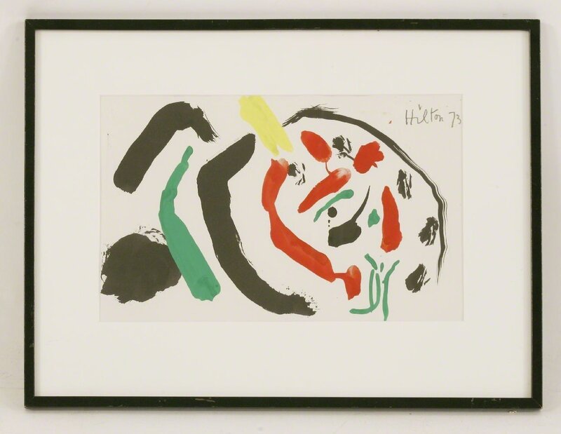 Roger Hilton, ‘UNTITLED’, Drawing, Collage or other Work on Paper, Watercolour, Sworders