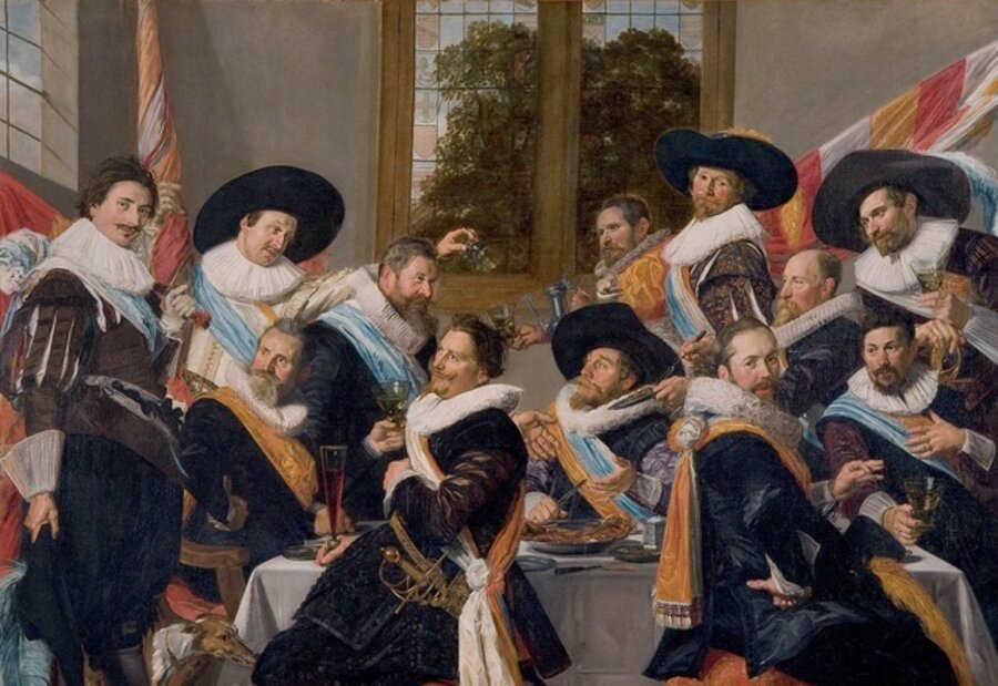 Officers of the Haarlem Militia Company of Saint Adrian