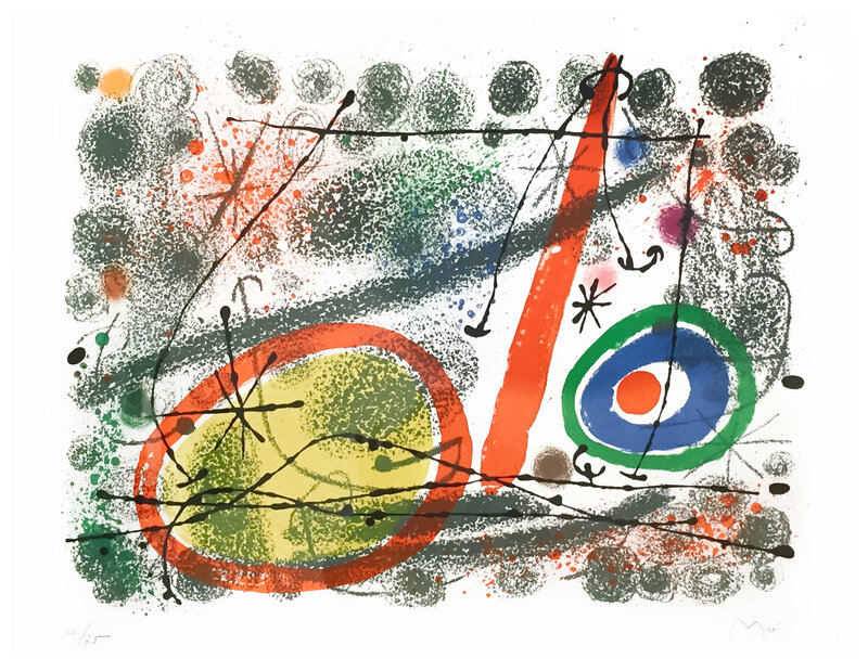 Joan Miró, ‘Untitled, From Cartones’, 1965, Print, Color lithograph on Velin'd'Arches , Artsy x Forum Auctions