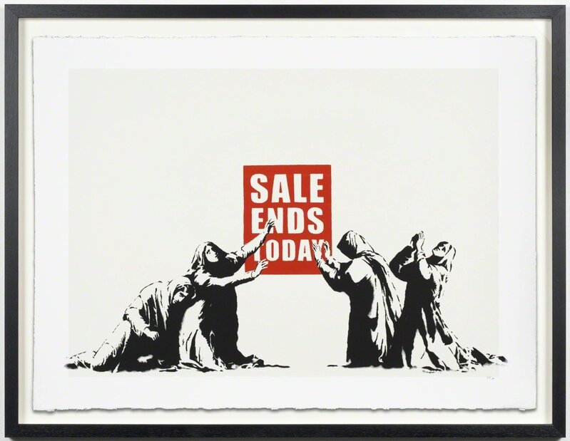 Banksy, ‘Sale Ends Today’, Print, Screen Print, Simard Bilodeau Contemporary
