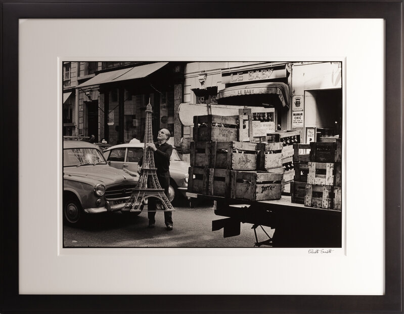 Elliott Erwitt, ‘Paris, France’, 1966, Photography, Gelatin silver print, print date: 2012, Black wooden Chanel frame, Ostlicht. Gallery for Photography