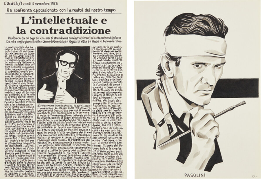 Pasolini as Giotto