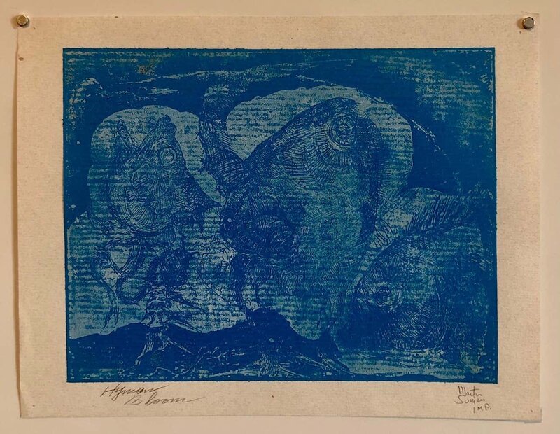 Hyman Bloom, ‘Untitled’, 20th Century, Print, Monoprint, Monotype, Lions Gallery