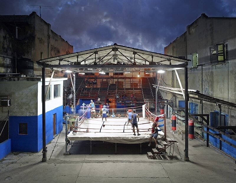 David Burdeny, ‘Gimnasio de Boxeo, Havana, Cuba’, 2014, Photography, épreuve couleur / C-print, Galerie de Bellefeuille