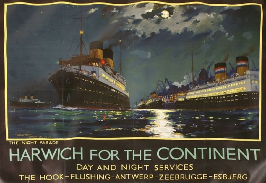 HARWICH FOR THE CONTINENT