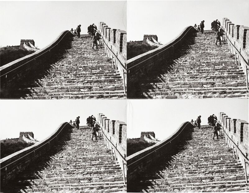Andy Warhol, ‘The Great Wall of China’, 1982 – 1987, Photography, Four stitched gelatin silver prints, Phillips
