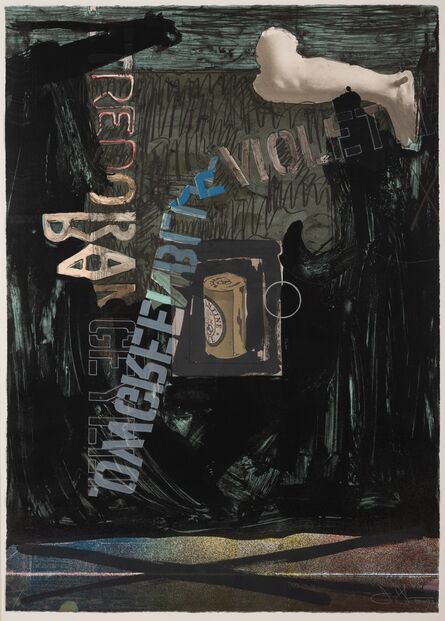 Jasper Johns, ‘Decoy II’, 1973