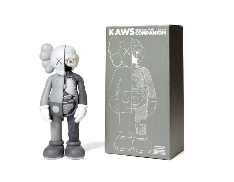 KAWS, ‘ORIGINALFAKE COMPANION (Grey)’, 2006, Sculpture, Painted cast vinyl, DIGARD AUCTION