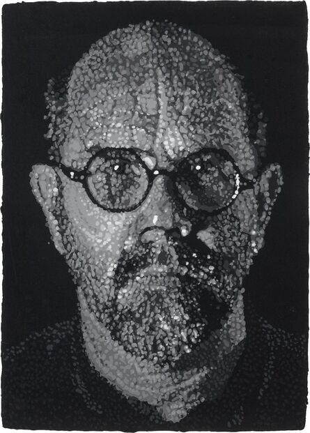 Chuck Close, ‘Self Portrait-Pulp’, 2001