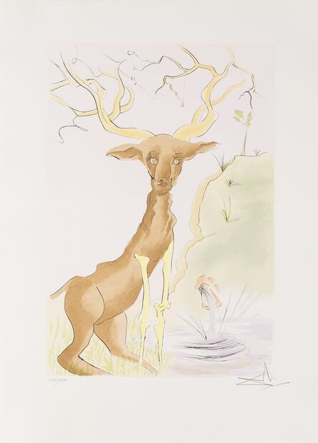 Salvador Dalí, ‘Le Bestiaire de la Fontaine Dalinise (Michler & Lopsinger 653-664)’, 1974