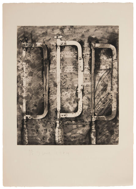 Jim Dine, ‘New French Tools 2 - Three Saws from the Rue Cler’, 1984