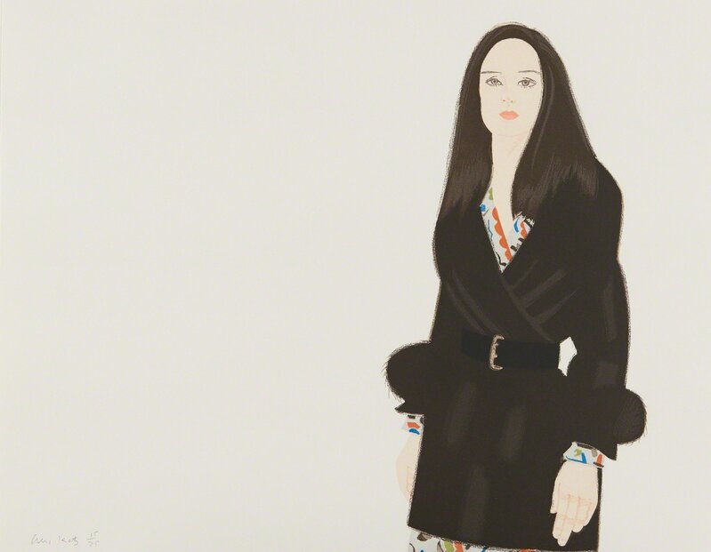 Alex Katz, ‘Maria I’, 1992, Print, Etching and aquatint in colors, on wove paper, the full sheet, Phillips