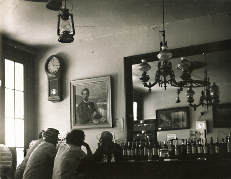 Todd Webb, ‘Bar in Genoa, NV’, 1955/1955, Photography, Silver print unmounted, Contemporary Works/Vintage Works