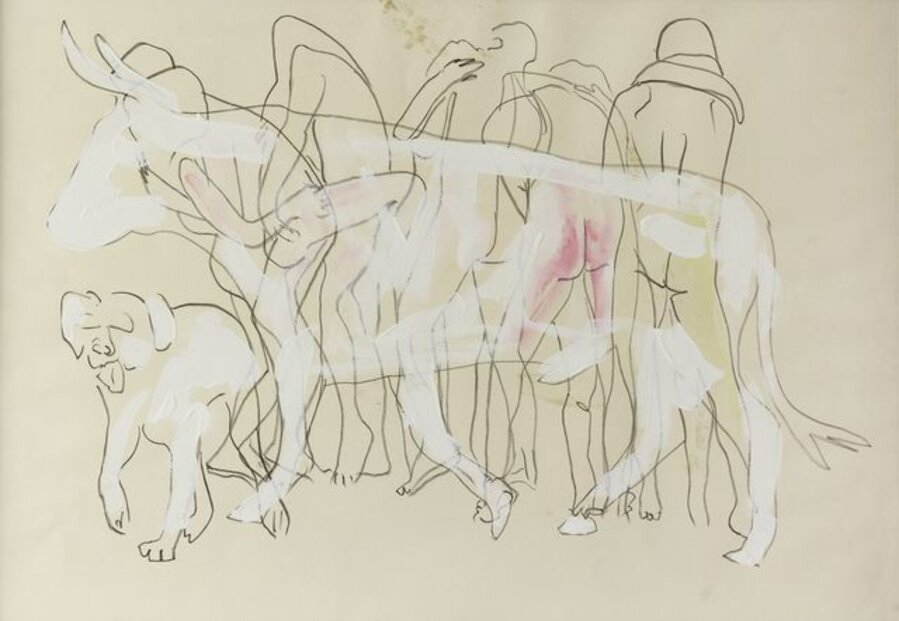 Figures with bull